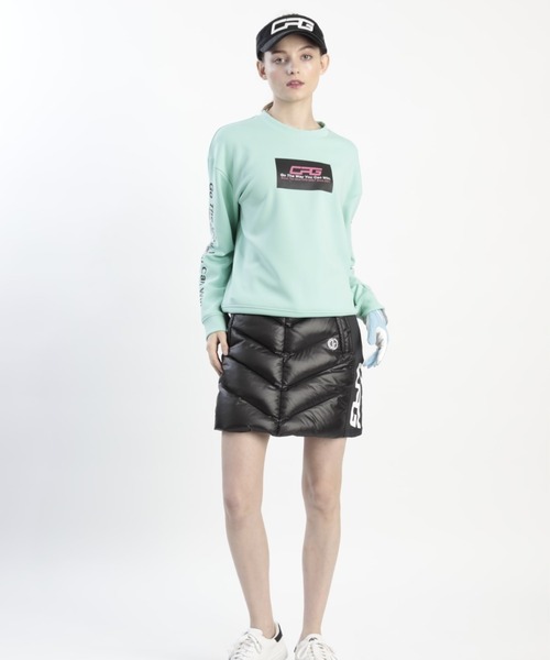 CPG GOLF（シーピージーゴルフ）の「Stretch cardboard pullover（ストレッチダンボールプルオーバー） | WOMEN（パーカー・レディース・ホワイト/ブラック/グリーン・MEDIUM/LARGE/X-LARGE）」の5枚目の写真