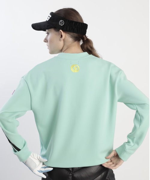 CPG GOLF（シーピージーゴルフ）の「Stretch cardboard pullover（ストレッチダンボールプルオーバー） | WOMEN（パーカー・レディース・ホワイト/ブラック/グリーン・MEDIUM/LARGE/X-LARGE）」の6枚目の写真