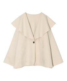 Re:EDIT | [2022A/W COLLECTION]ビッグカラーフェイクウールコート(その他アウター)