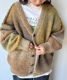 グラデーションオーバーサイズカーディガン