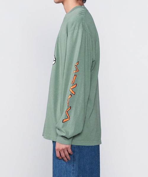 VIRGIL NORMAL（ヴァージルノーマル）の「VIRGIL NORMAL | プリント長袖Tシャツ PLASTIC SUCKS（Tシャツ/カットソー・レディース・ブルー系その他・LARGE/MEDIUM）」の17枚目の写真