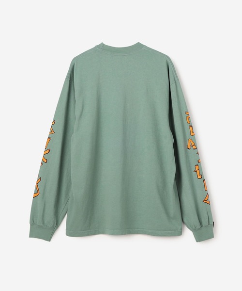 VIRGIL NORMAL（ヴァージルノーマル）の「VIRGIL NORMAL | プリント長袖Tシャツ PLASTIC SUCKS（Tシャツ/カットソー・レディース・ブルー系その他・LARGE/MEDIUM）」の10枚目の写真