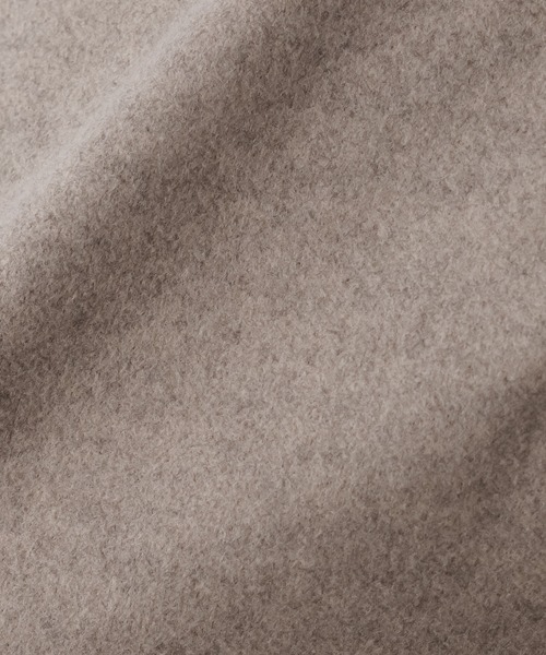 epnok（エプノック）の「パイピングノーカラージャケット（ノーカラージャケット・メンズ・チャコールグレー/グレイッシュベージュ/ダークブラウン/カーキ・MEDIUM/SMALL/LARGE）」の18枚目の写真