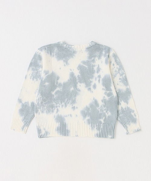 XLARGE KIDS（エクストララージキッズ）の「タイダイニットプルオーバー（ニット/セーター・キッズ・ライトグリーン/ライトブルー/ライトグレー・110cm/130cm/90cm/100cm/120cm/140cm）」の5枚目の写真