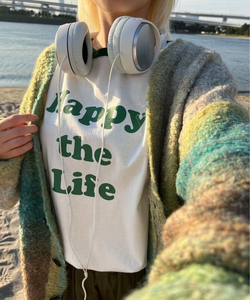 sedacle（セダクル）の「グラデーションニットカーディガン（カーディガン/ボレロ・メンズ・ブラック系/グリーン系/パープル系・FREE）」の19枚目の写真