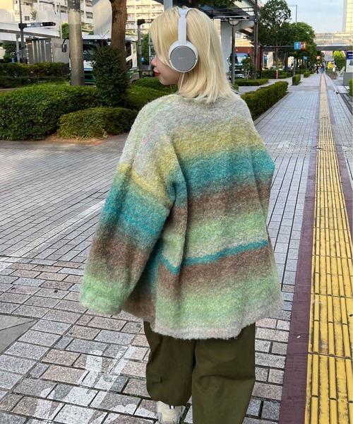 sedacle（セダクル）の「グラデーションニットカーディガン