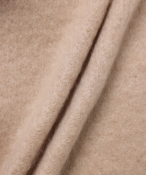 SALON adam et rope'(サロン アダム エ ロペ)の「ウールミックスブークレマフラー(マフラー・レディース・イエロー/ベージュ/ホワイト/ブルー/ブラウン・FREE)」の16枚目の写真