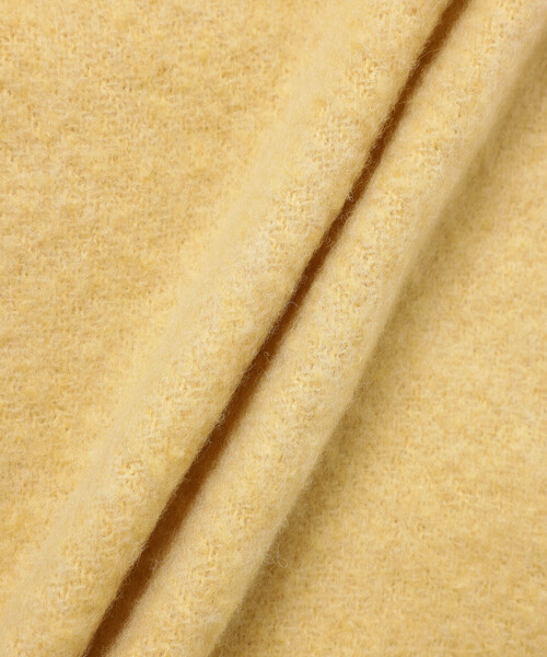 SALON adam et rope'(サロン アダム エ ロペ)の「ウールミックスブークレマフラー(マフラー・レディース・イエロー/ベージュ/ホワイト/ブルー/ブラウン・FREE)」の18枚目の写真