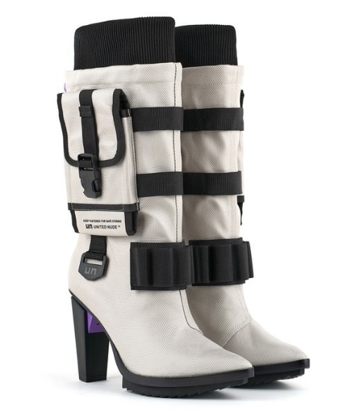 UNITED NUDE(ユナイテッドヌード)の「Pocket Lev(ブーツ・レディース・シルバー/グレー系カモフラージュ・36/37/38)」の11枚目の写真
