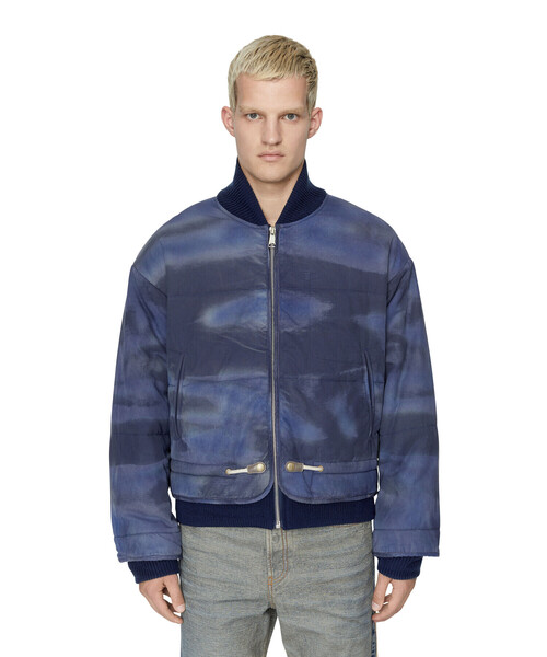 メンズ ブルゾン ジャケット ジャケット アウター Diesel ディーゼル のファッション ジャケット ボンバー ブルゾン 人気沸騰 の