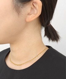 ieLS | 金属アレルギー対応「ieLS」 ステンレス　デザインチェーンネックレス(ネックレス)