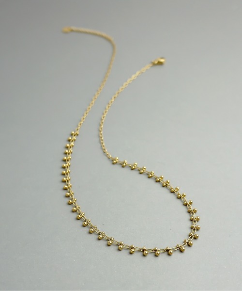 ieLS（イエルズ）の「金属アレルギー対応「ieLS」 ステンレス　デザインチェーンネックレス（ネックレス・レディース・その他1/その他2・ONE SIZE）」の2枚目の写真