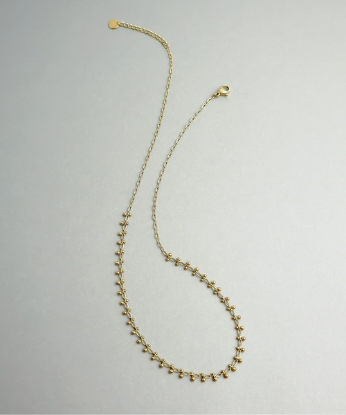 ieLS（イエルズ）の「金属アレルギー対応「ieLS」 ステンレス　デザインチェーンネックレス（ネックレス・レディース・その他1/その他2・ONE SIZE）」の4枚目の写真