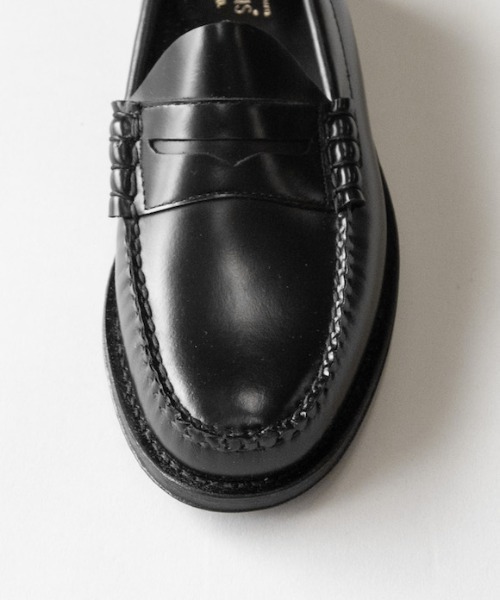 G.H.BASS（ジーエイチバス）の「G.H BASS WEEJUNS LOAFER（ローファー・メンズ・ブラック×ホワイト/ブラック・8.5/8/7.5）」の9枚目の写真