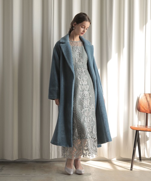 セール】シャギーロングコート（その他アウター）｜Luxe brille