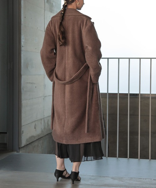 セール】シャギーロングコート（その他アウター）｜Dorry Doll（ドリー