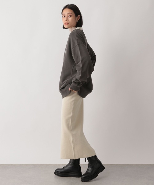 LOWRYS FARM（ローリーズファーム）の「ラメニットタイトスカート　174397（スカート・レディース・ブラック/ブラウン/アイボリー・FREE）」の16枚目の写真