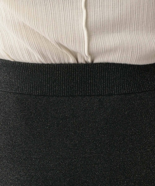 LOWRYS FARM（ローリーズファーム）の「ラメニットタイトスカート　174397（スカート・レディース・ブラック/ブラウン/アイボリー・FREE）」の18枚目の写真