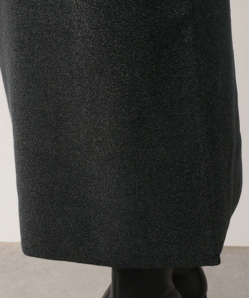 LOWRYS FARM（ローリーズファーム）の「ラメニットタイトスカート　174397（スカート・レディース・ブラック/ブラウン/アイボリー・FREE）」の9枚目の写真