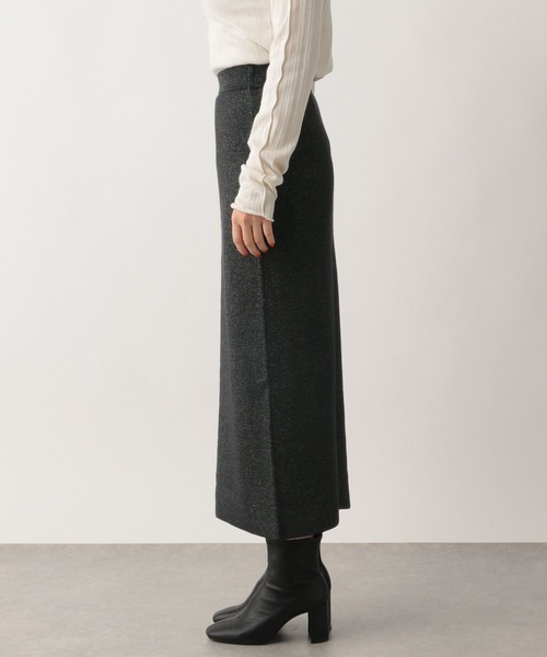 LOWRYS FARM（ローリーズファーム）の「ラメニットタイトスカート　174397（スカート・レディース・ブラック/ブラウン/アイボリー・FREE）」の20枚目の写真