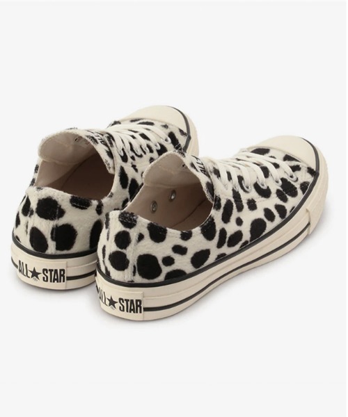 CONVERSE(コンバース)の「【CONVERSE】ALL STAR DALMATIANFUR OX(スニーカー・レディース・オフホワイト・22.5cm/23.0cm/23.5cm/24.0cm/24.5cm/25.0cm/25.5cm/26.0cm/26.5cm/27.0cm/27.5cm/28.0cm)」の2枚目の写真