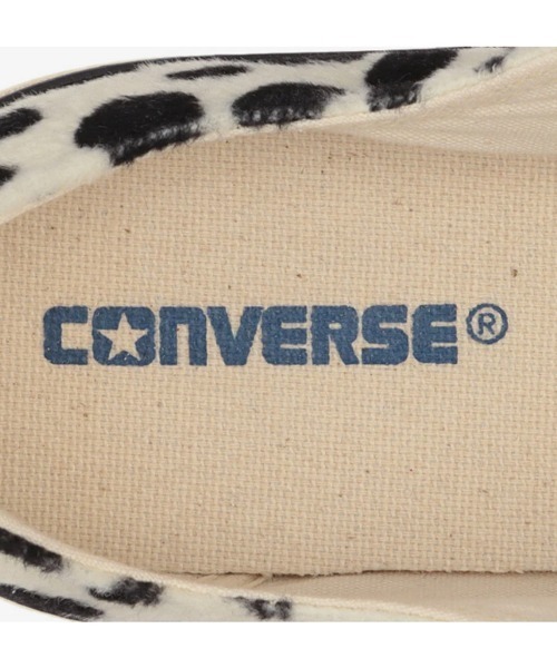 CONVERSE(コンバース)の「【CONVERSE】ALL STAR DALMATIANFUR OX(スニーカー・レディース・オフホワイト・22.5cm/23.0cm/23.5cm/24.0cm/24.5cm/25.0cm/25.5cm/26.0cm/26.5cm/27.0cm/27.5cm/28.0cm)」の4枚目の写真
