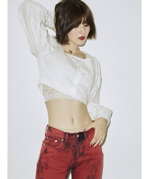 jouetie（ジュエティ）の「フラワーウエストチェーンベルト（ベルト・レディース・シルバー/ゴールド・FREE）」の5枚目の写真