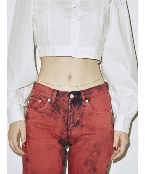 jouetie（ジュエティ）の「フラワーウエストチェーンベルト（ベルト・レディース・シルバー/ゴールド・FREE）」の9枚目の写真