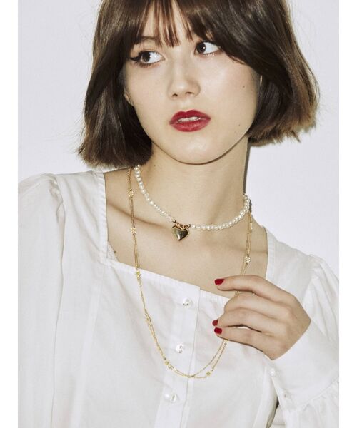 jouetie（ジュエティ）の「フラワーウエストチェーンベルト（ベルト・レディース・シルバー/ゴールド・FREE）」の13枚目の写真