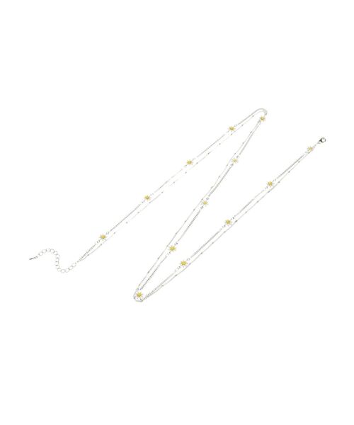 jouetie（ジュエティ）の「フラワーウエストチェーンベルト（ベルト・レディース・シルバー/ゴールド・FREE）」の10枚目の写真