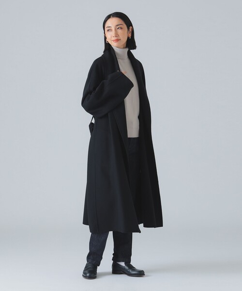 ラップガウン リバーコート（ノーカラーコート）｜EFFE BEAMS