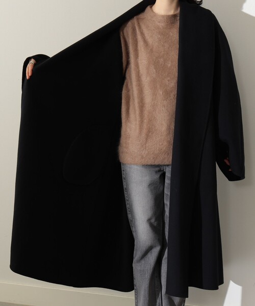 ラップガウン リバーコート（ノーカラーコート）｜EFFE BEAMS