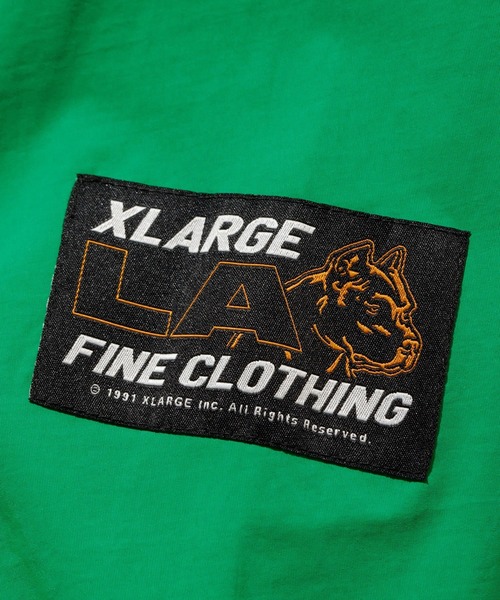 【セール】TWO TONE NYLON HOODED JACKET（ナイロンジャケット）｜XLARGE（エクストララージ）