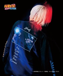Naruto vs Sasuke Long Sleeves T / ナルトバーサスサスケロングスリーブT【NARUTOコラボレーション】