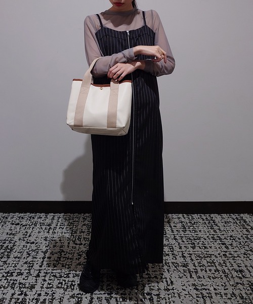 セール】【SETUP7】PUレザーマルチ収納トートバッグ SNBD（トート