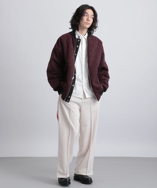 HARE（ハレ）の「ジャガードシークレットラインパンツ(HARE)（その他パンツ・メンズ・ブラック/ホワイト/ライトインディゴブルー・FREE）」の7枚目の写真