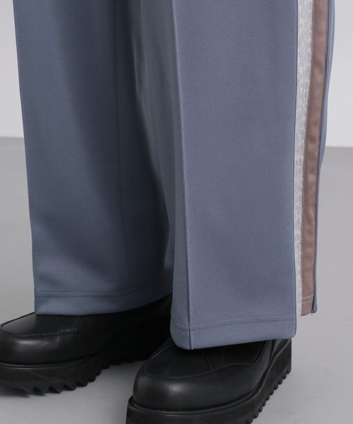 HARE（ハレ）の「ジャガードシークレットラインパンツ(HARE)（その他パンツ・メンズ・ブラック/ホワイト/ライトインディゴブルー・FREE）」の6枚目の写真