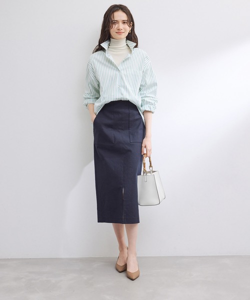 ROPE'（ロペ）の「【雑誌掲載】バンブーハンドルミドルバッグ