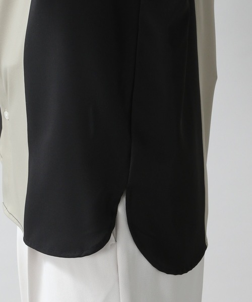 RAGEBLUE（レイジブルー）の「ラグイージー/ドルマンスリーブ切り替えシャツ（シャツ/ブラウス・メンズ・ベージュ系その他/ブルー系その他/その他/ホワイト系その他・SMALL/MEDIUM/LARGE）」の16枚目の写真