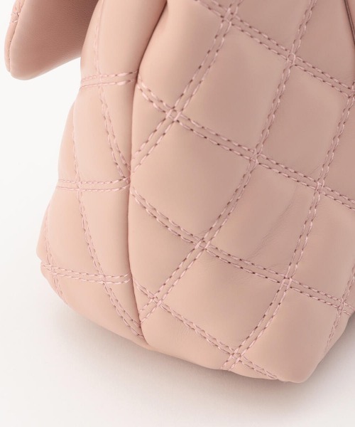 MISCH MASCH（ミッシュマッシュ）の「キルティングフラップミニバック（ショルダーバッグ・レディース・キナリ/ブラック/ピンク系その他・FREE）」の20枚目の写真