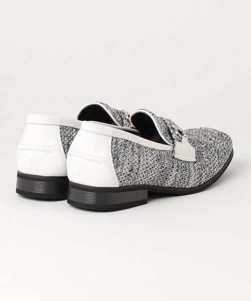 Dedes（デデス）の「メッシュビットローファー（ローファー・メンズ・ライトグレー/ネイビー/ダークグレー・41/44/43/42/40）」の4枚目の写真