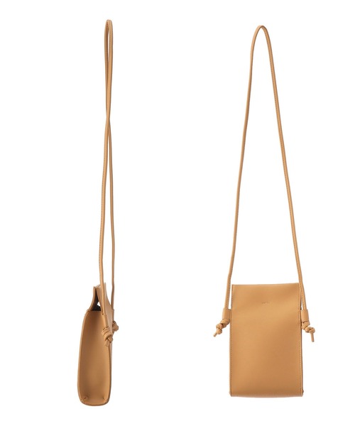 Settimissimo(セッティミッシモ)の「スクエアーミニマルショルダーバッグ(ショルダーバッグ・レディース・ブラック/オフホワイト/ベージュ・FREE)」の20枚目の写真