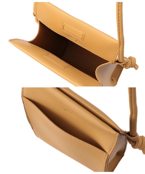 Settimissimo(セッティミッシモ)の「スクエアーミニマルショルダーバッグ(ショルダーバッグ・レディース・ブラック/オフホワイト/ベージュ・FREE)」の22枚目の写真