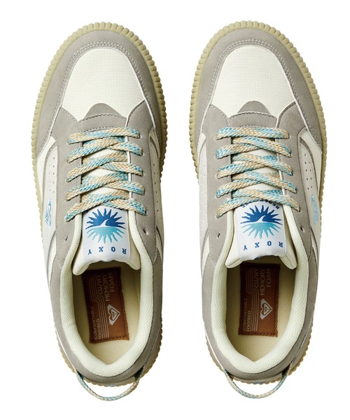 ROXY（ロキシー）の「BEACH DAZE/ロキシースニーカー（スニーカー・レディース・ベージュ/ナチュラル・24.5cm/25cm/23cm/23.5cm/24cm）」の7枚目の写真