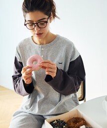 TOWNCRAFT | TOWN CRAFT/タウンクラフト 別注 ワンポイントロゴ ベースボール ロングスリーブTシャツ/ロンT/9分袖(Tシャツ/カットソー)