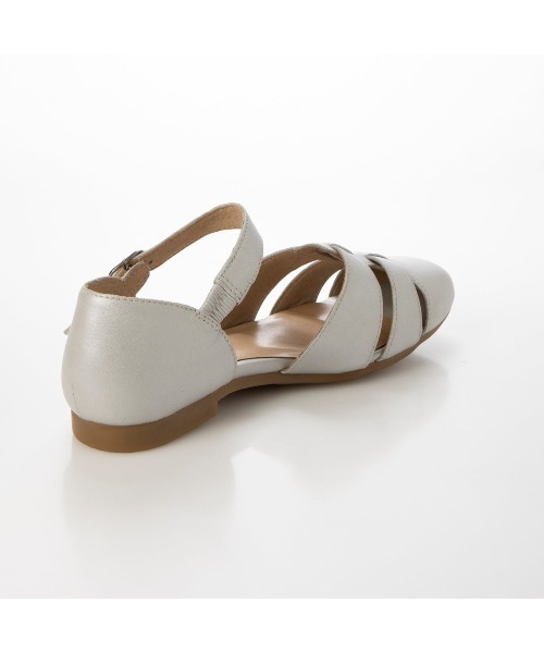 ing（イング）の「【WEB限定】セパレートストラップパンプス（サンダル・レディース・ホワイト/シルバー/ブラック/ダークブラウン・22.5cm/23cm/23.5cm/24.5cm/24cm）」の14枚目の写真
