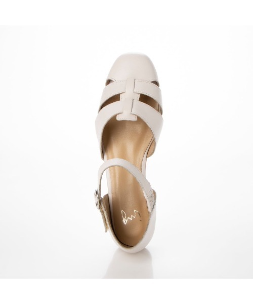 ing（イング）の「【WEB限定】セパレートストラップパンプス（サンダル・レディース・ホワイト/シルバー/ブラック/ダークブラウン・22.5cm/23cm/23.5cm/24.5cm/24cm）」の19枚目の写真
