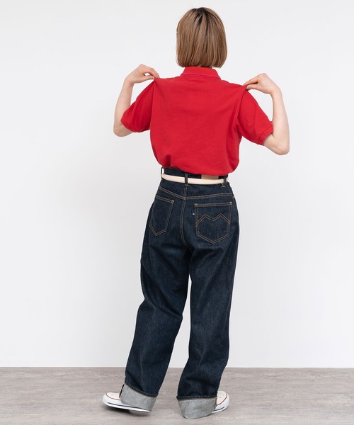 CHILD WOMAN（チャイルドウーマン）の「かのこ ポロシャツ（ポロシャツ・レディース・グリーン/サックスブルー/レッド/ネイビー・FREE）」の13枚目の写真