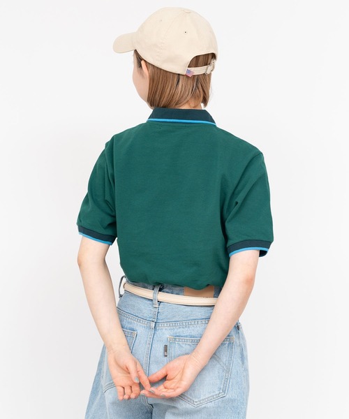 CHILD WOMAN（チャイルドウーマン）の「かのこ ポロシャツ（ポロシャツ・レディース・グリーン/サックスブルー/レッド/ネイビー・FREE）」の17枚目の写真