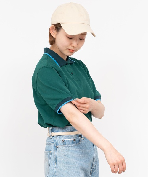 CHILD WOMAN（チャイルドウーマン）の「かのこ ポロシャツ（ポロシャツ・レディース・グリーン/サックスブルー/レッド/ネイビー・FREE）」の18枚目の写真